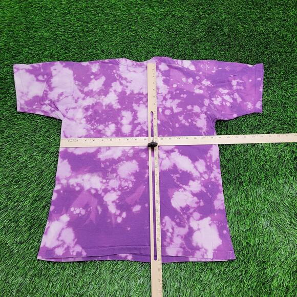 Vintage 90s Phoenix Suns Tie-Dye Shirt S/M 19x24 Purple Made in USA - Picture 10 of 13